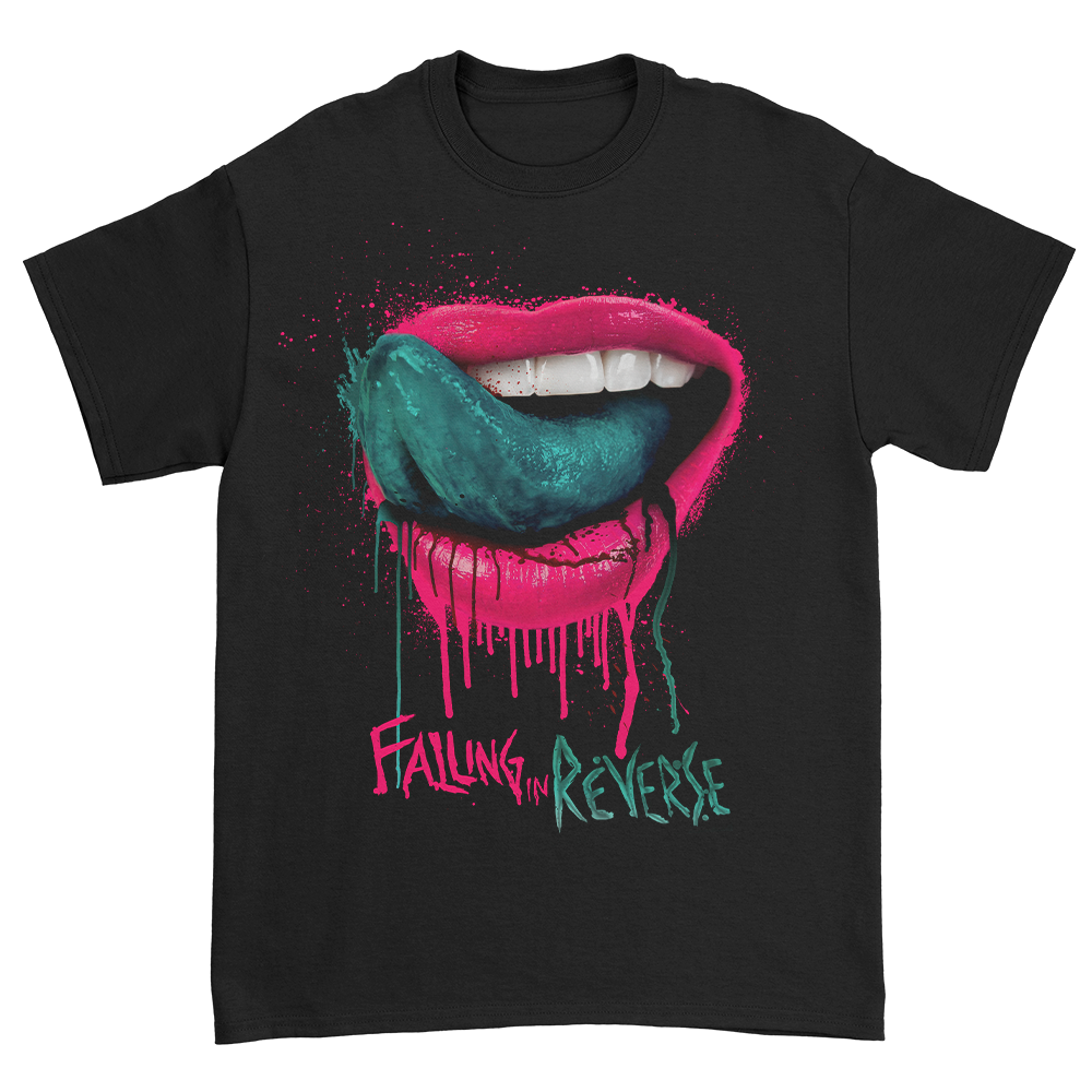 Lips T-Shirt (Black)