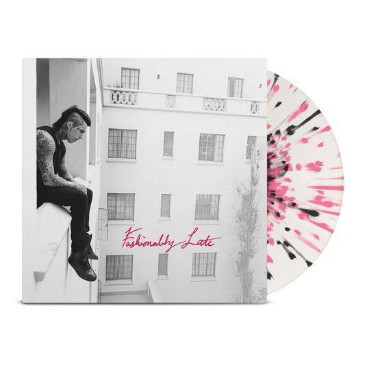 Fashionably Late LP (White/Pink/Black)